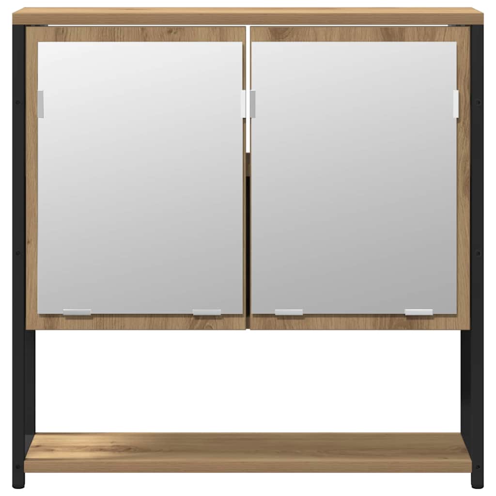 Bathroom Furniture Set with Storage 2 pcs Brown 60 x 30 x 60 cm