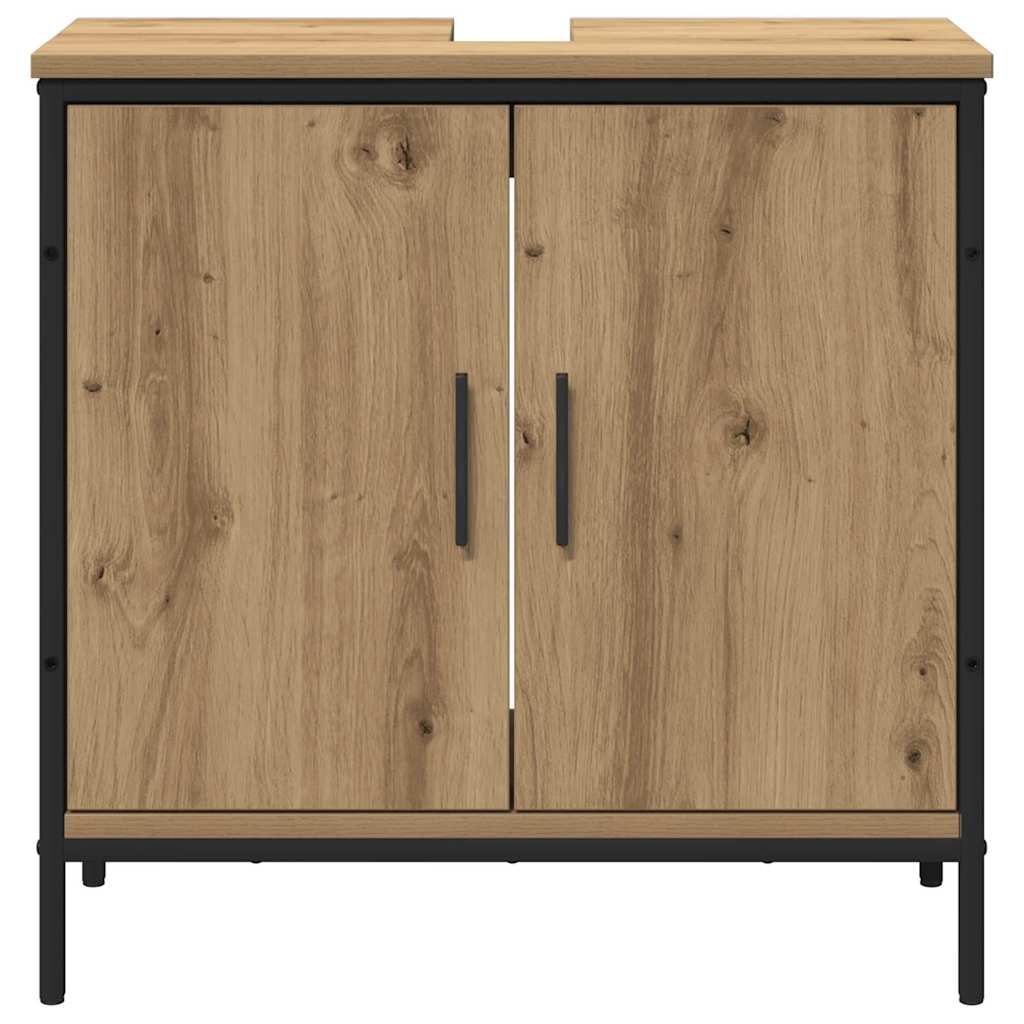 Bathroom Furniture Set with Storage 2 pcs Brown 60 x 30 x 60 cm