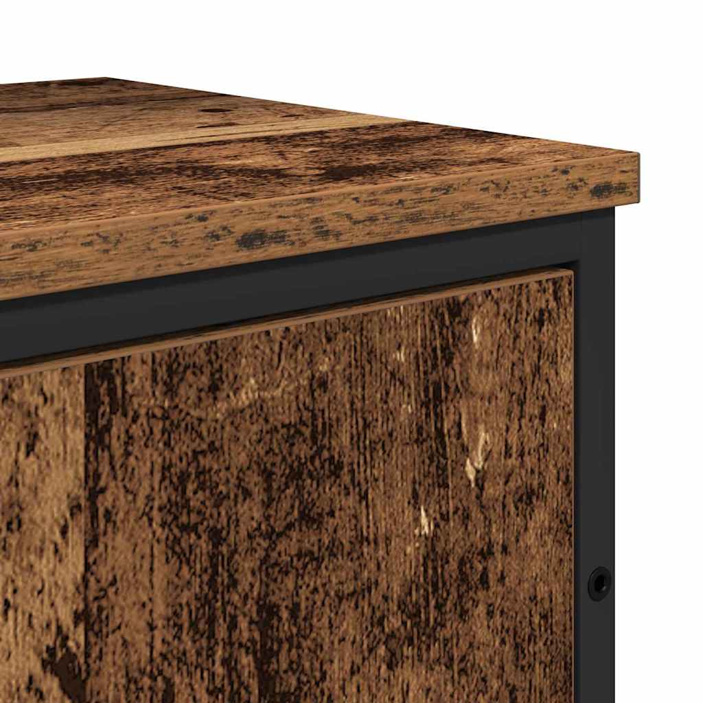 Bathroom Furniture Set with Storage 2 pcs Brown 80 x 33 x 60 cm