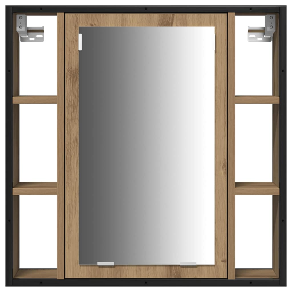 Bathroom Cabinet Set Other 4 pcs Artisan oak 33 x 33 x 185.5 cm