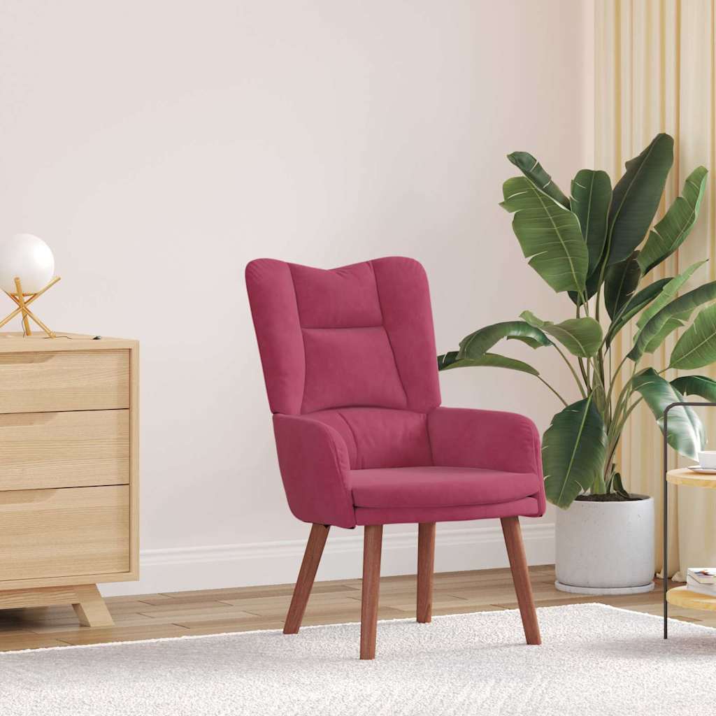 Relaxing Chair 63 X 67 X 94 Cm Velvet