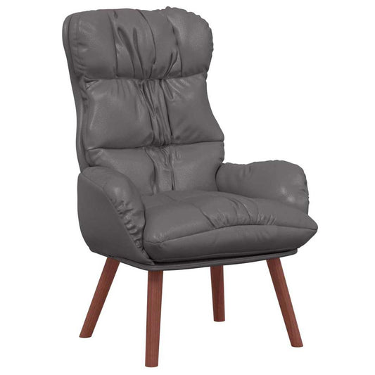 Relaxing Chair 69 X 74 X 93 Cm Faux Leather