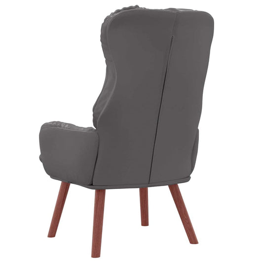 Relaxing Chair 69 X 74 X 93 Cm Faux Leather