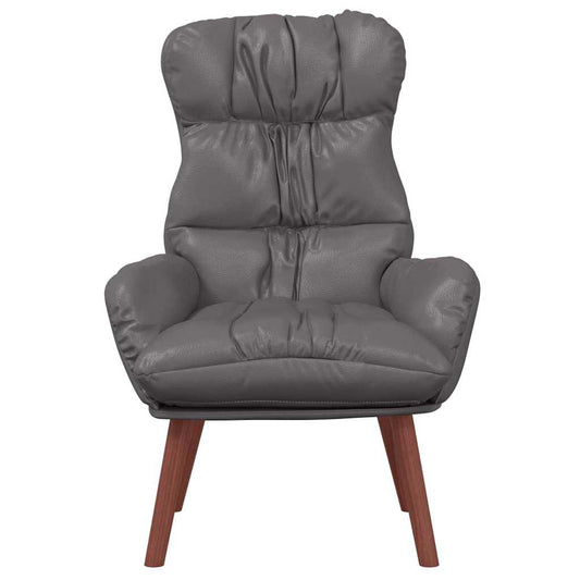 Relaxing Chair 69 X 74 X 93 Cm Faux Leather