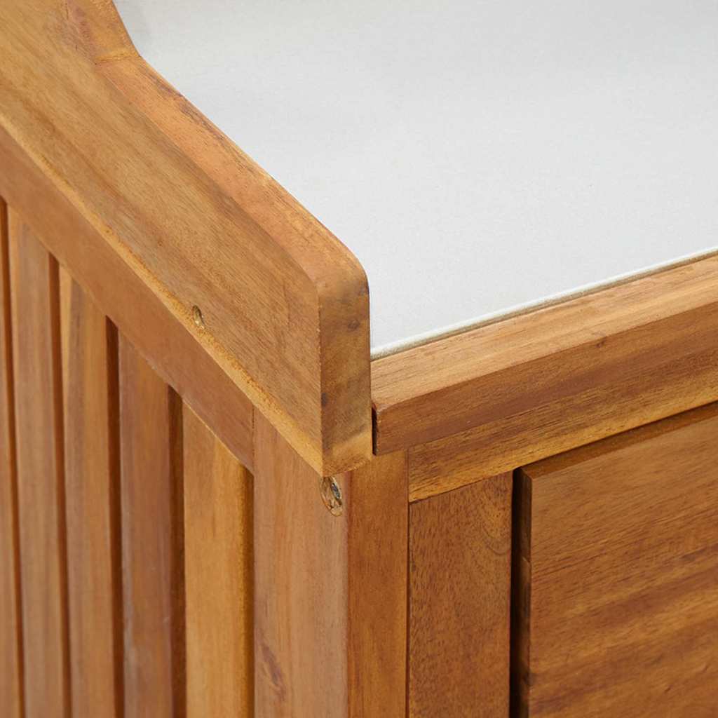 Garden Cabinet with Drawer with Shelf Brown 78 x 36.5 x 78cm