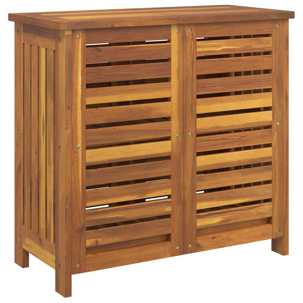 Garden Cabinet with Storage with Door Brown 75 x 35 x 70cm