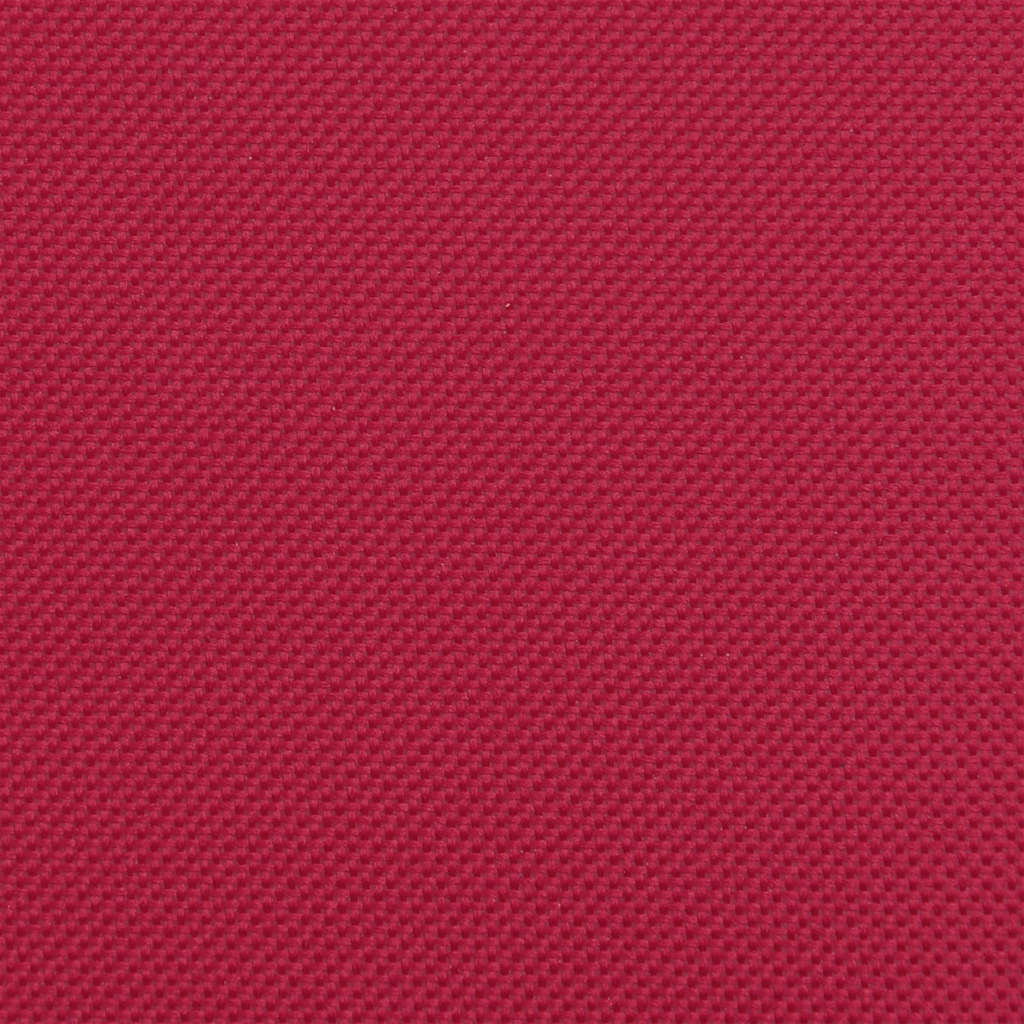 Folding Sun Lounger Folding 1-person Red 56 x 189 x 87cm Fabric