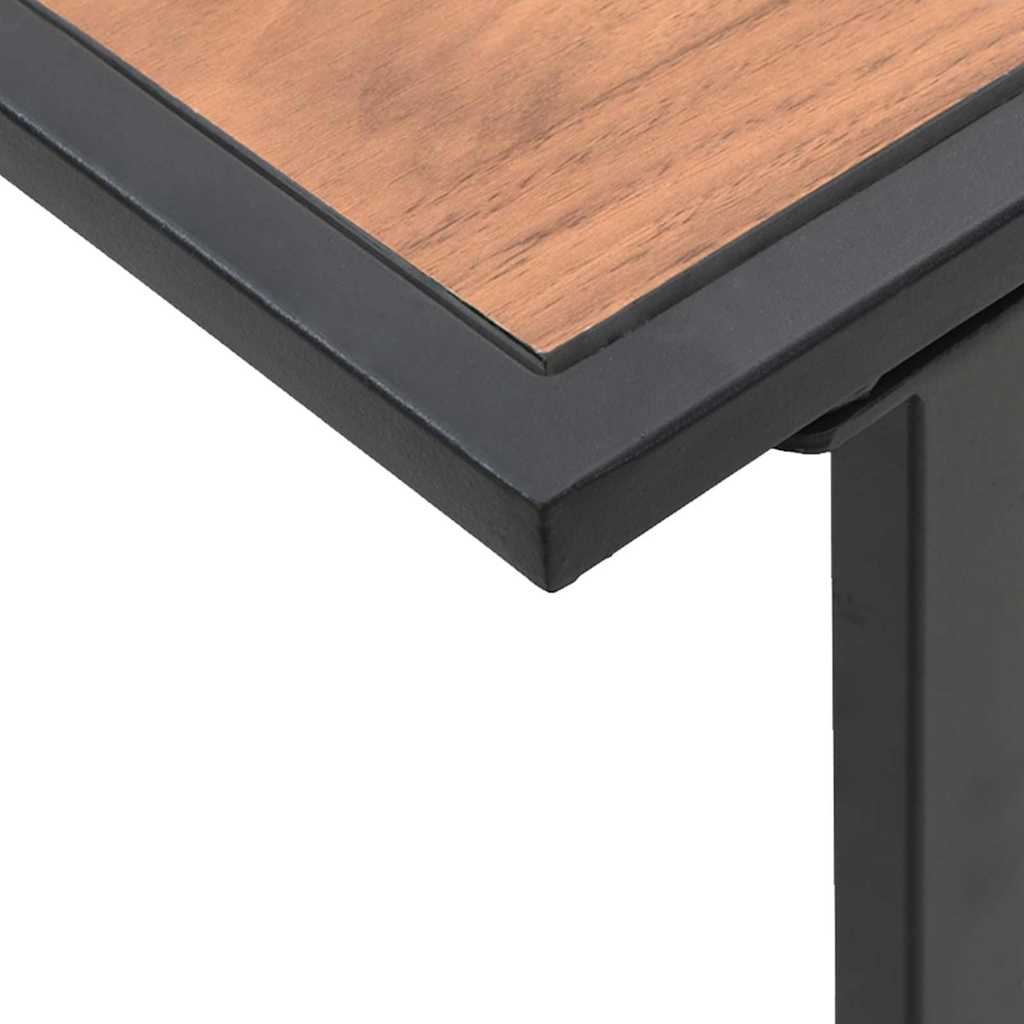Coffee Table Brown Steel