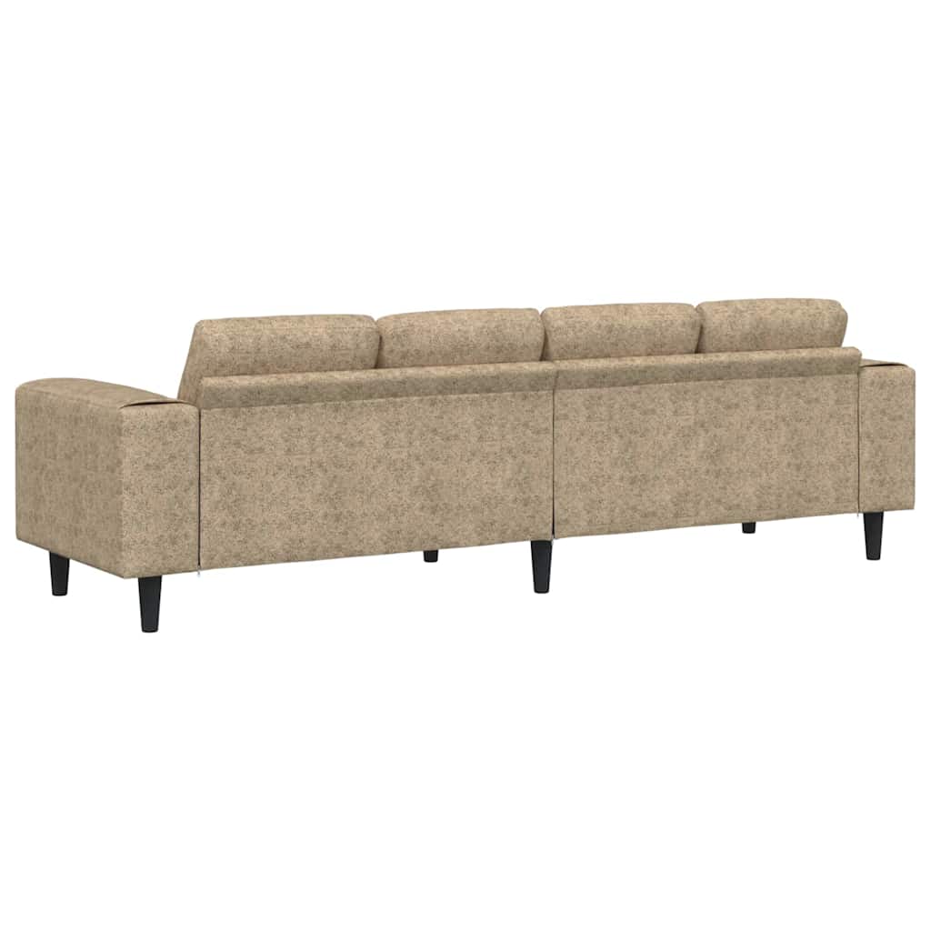 Sofa Set Light grey Faux suede leather