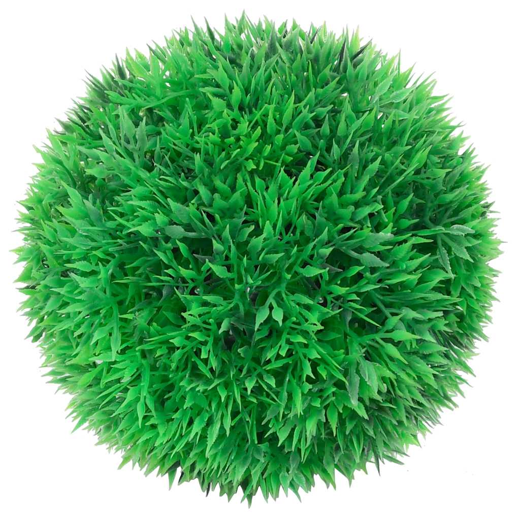 Artificial Boxwood Balls with LED Lights 4 pcs Green 12 cm