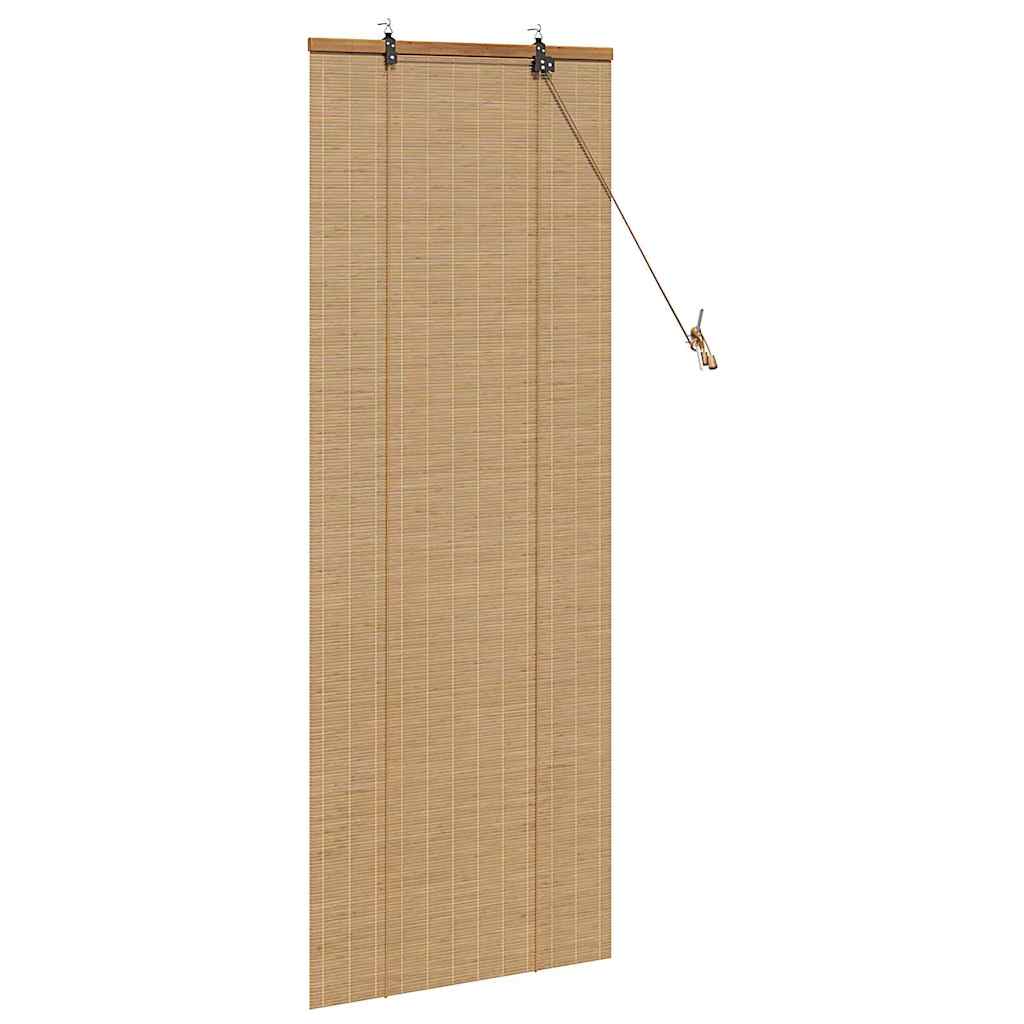 Window Blinds & Shades Other Manual Light Brown Bamboo