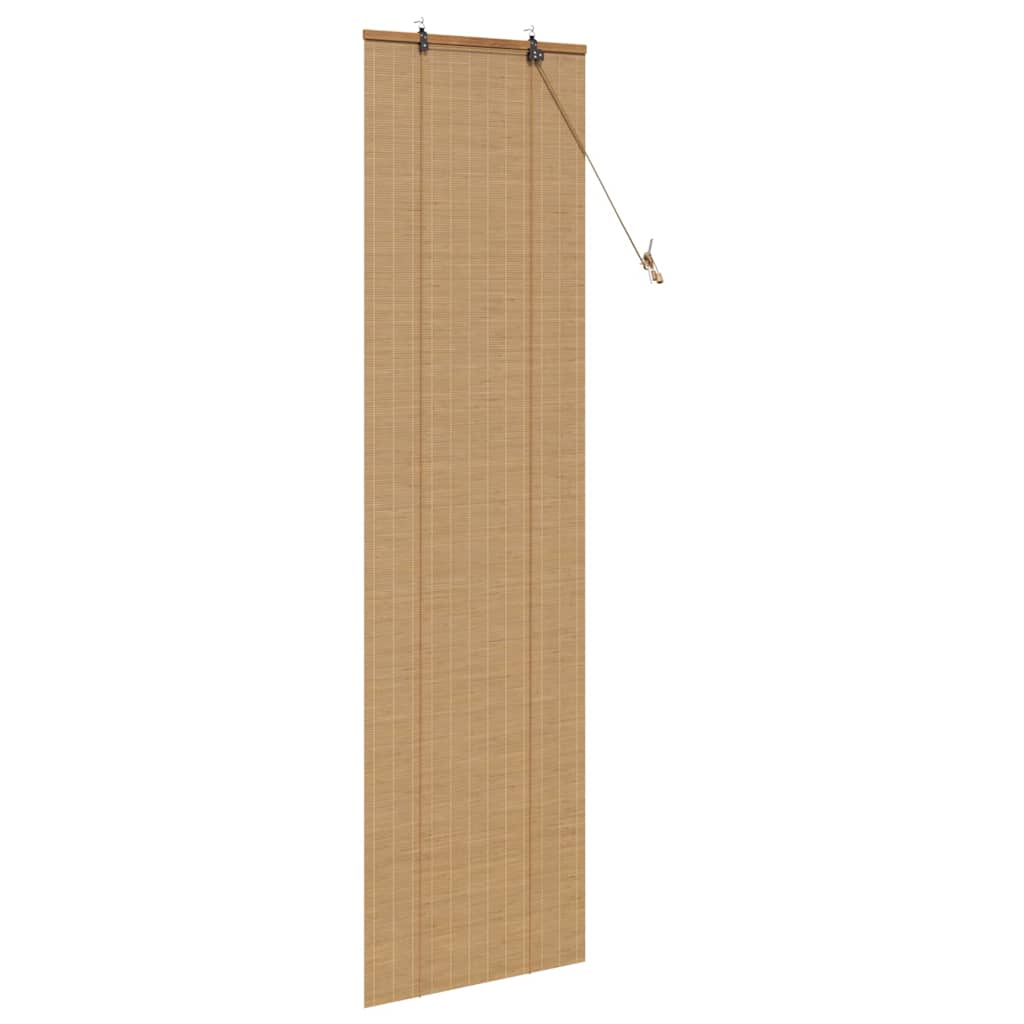 Window Blinds & Shades Other Manual Light Brown Bamboo