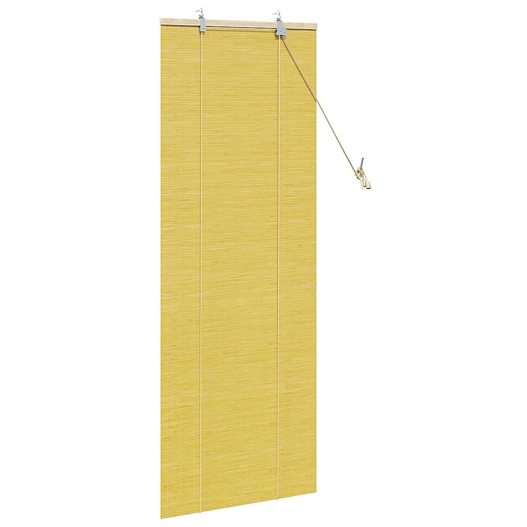 Window Blinds & Shades Other Manual Yellow Bamboo