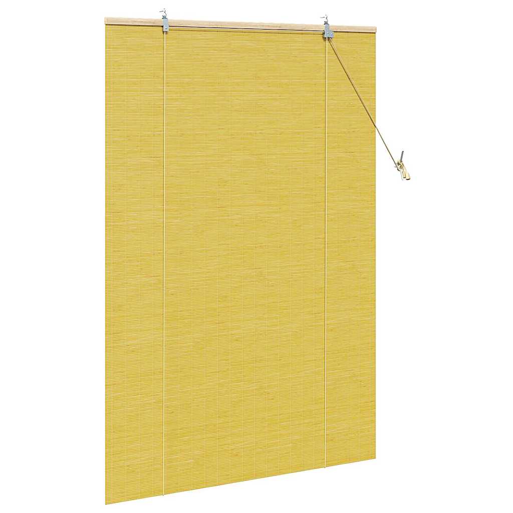 Window Blinds & Shades Other Manual Yellow Bamboo