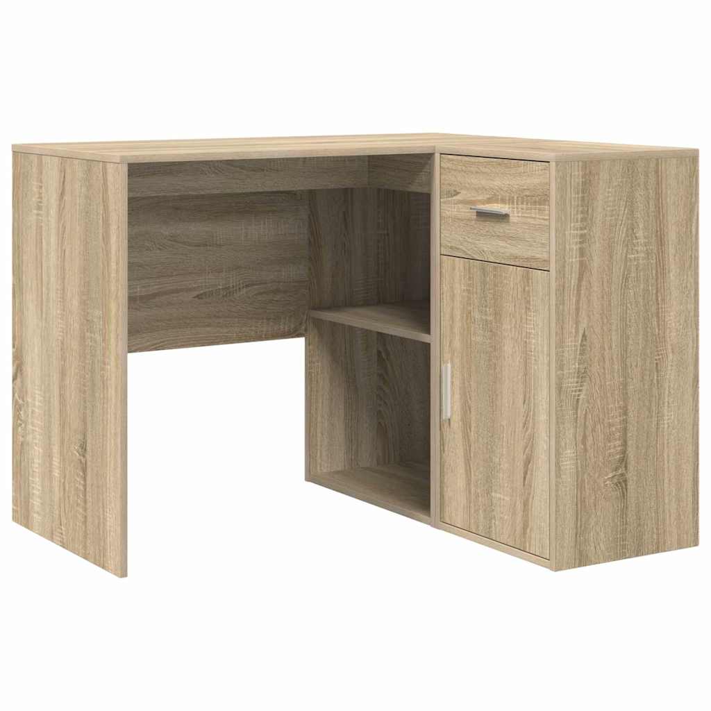 Corner Desk Sonoma Oak 102 x 50 x 75 cm Engineered wood
