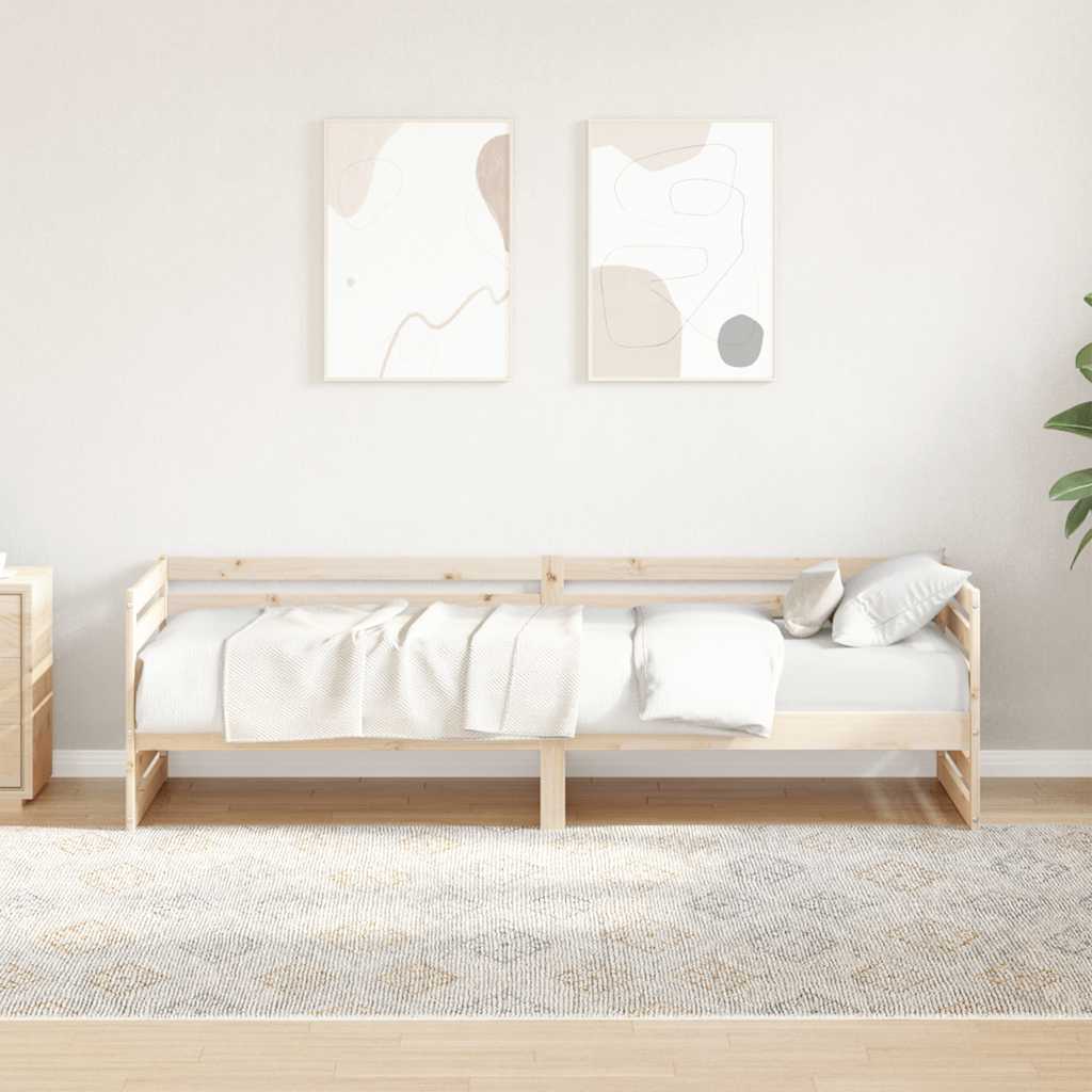 Day Bed without Mattress 80x200 cm Solid Wood Pine