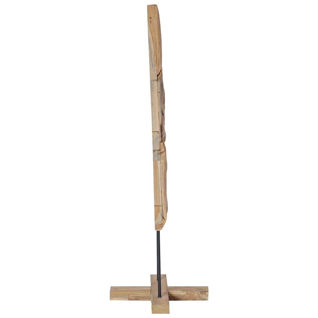 Christmas Tree with Stand Brown 120 cm Solid teak wood