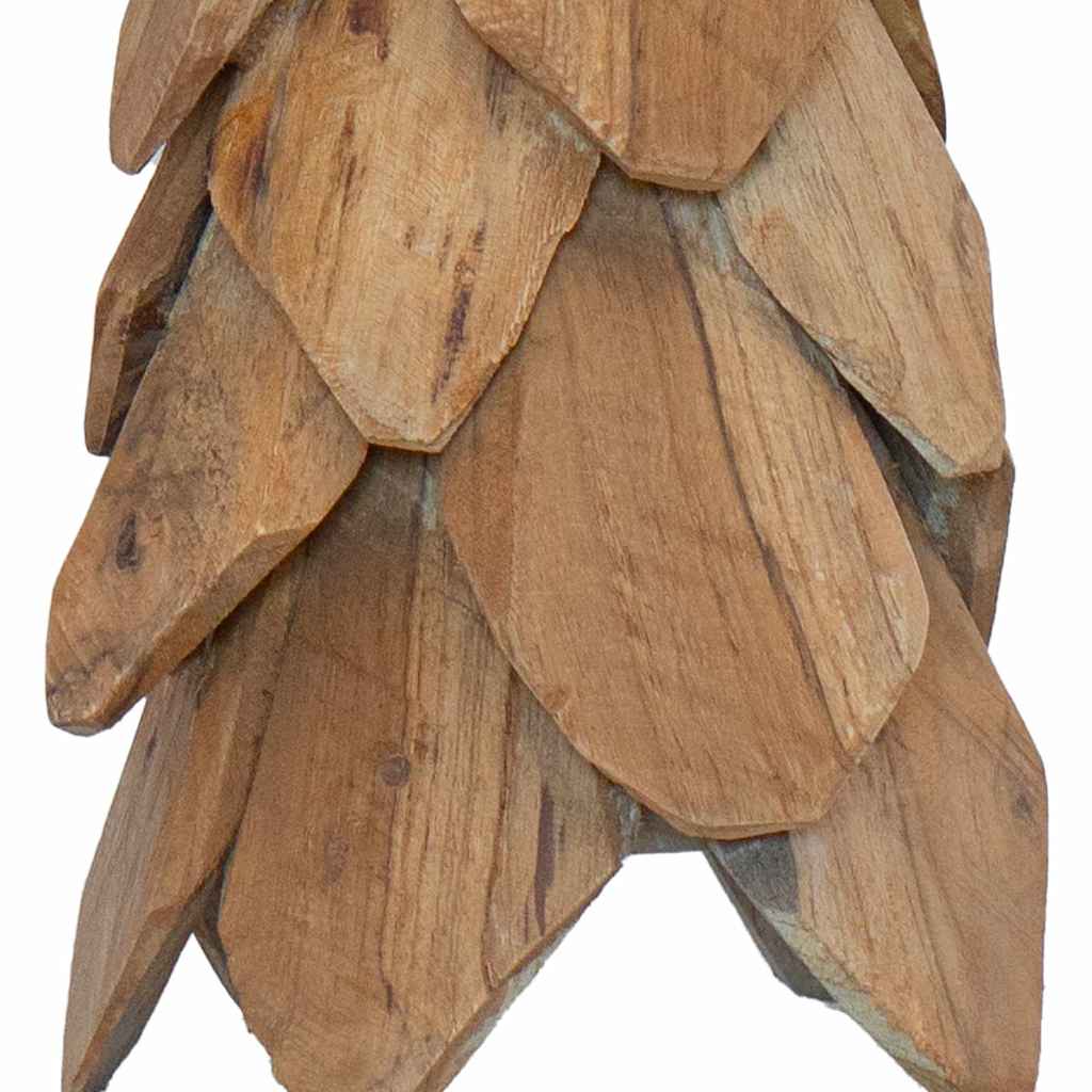 Christmas Tree with Stand Brown 50 cm Solid teak wood