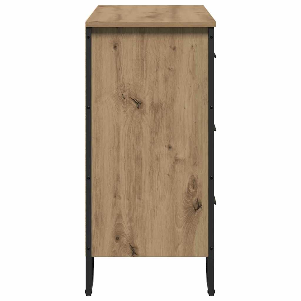 Chest of Drawers with Drawer Artisan oak 91 x 35.5 x 74.5 cm