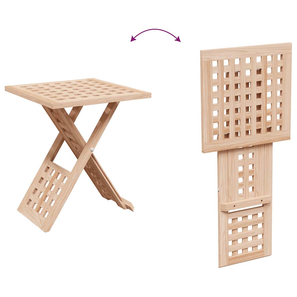 Coffee Table Brown 33 x 33 x 40.5 cm Solid Walnut wood