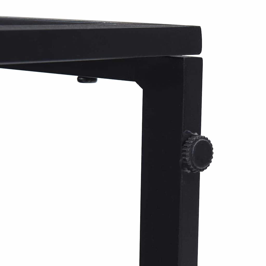 Outdoor Furniture Black Aluminium