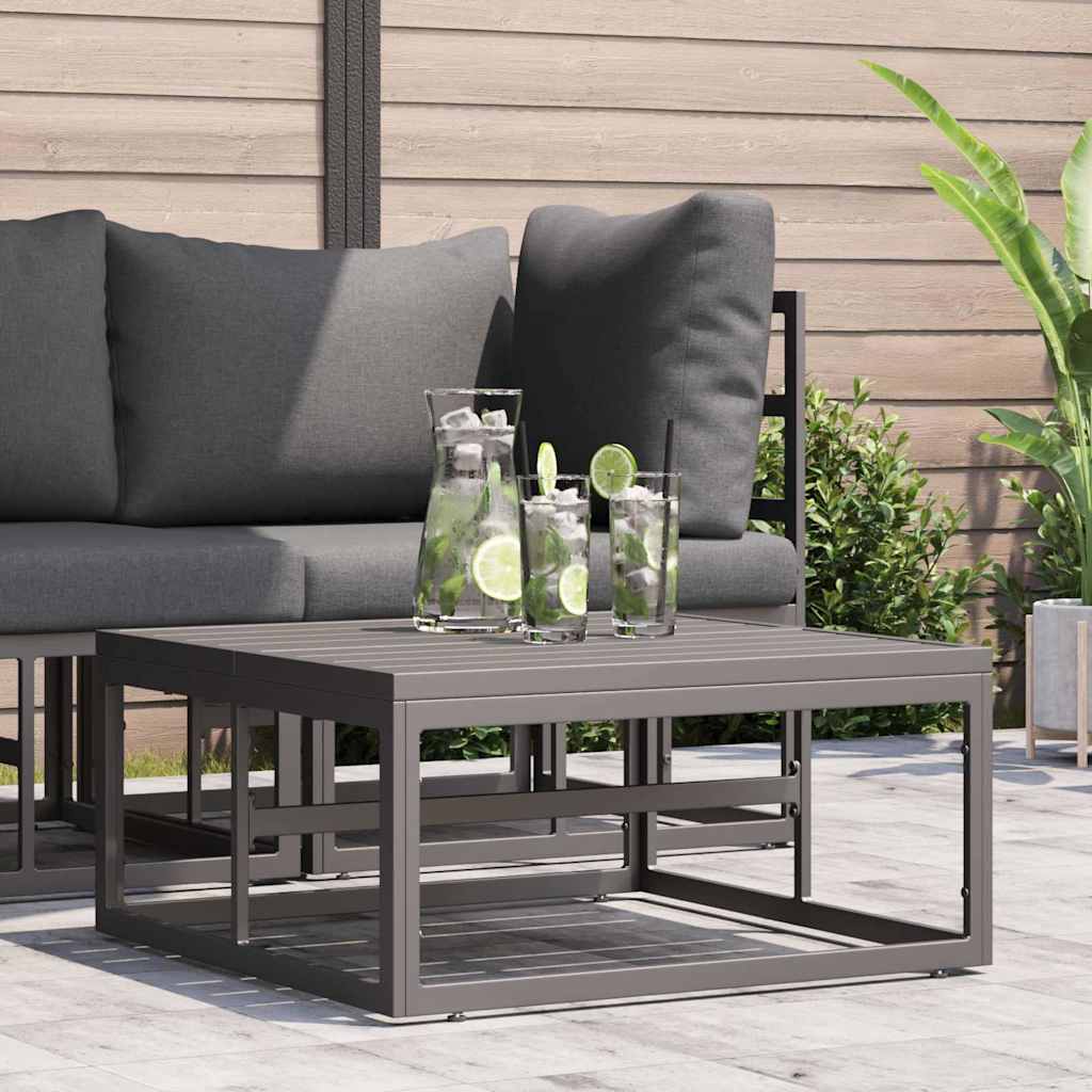 Outdoor Furniture Black Aluminium