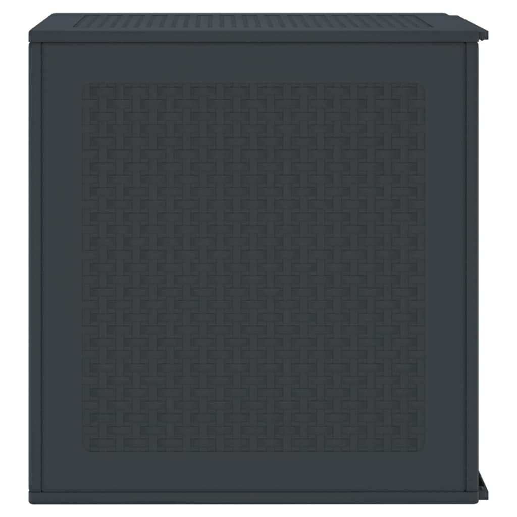 Garden Storage Box Anthracite 55 x 53 x 57 cm Polypropylene
