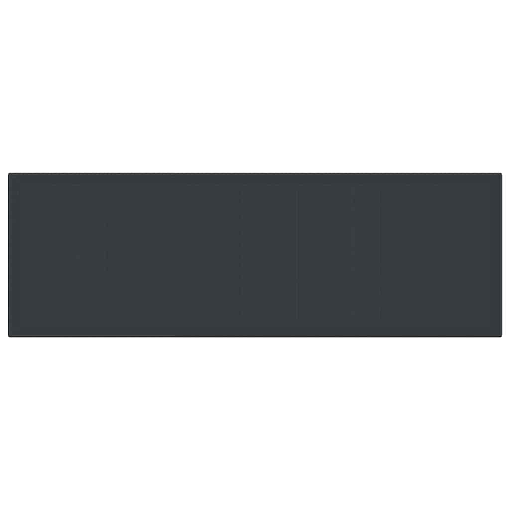 Garden Table Anthracite 300 x 100 x 73 cm Poly Rattan