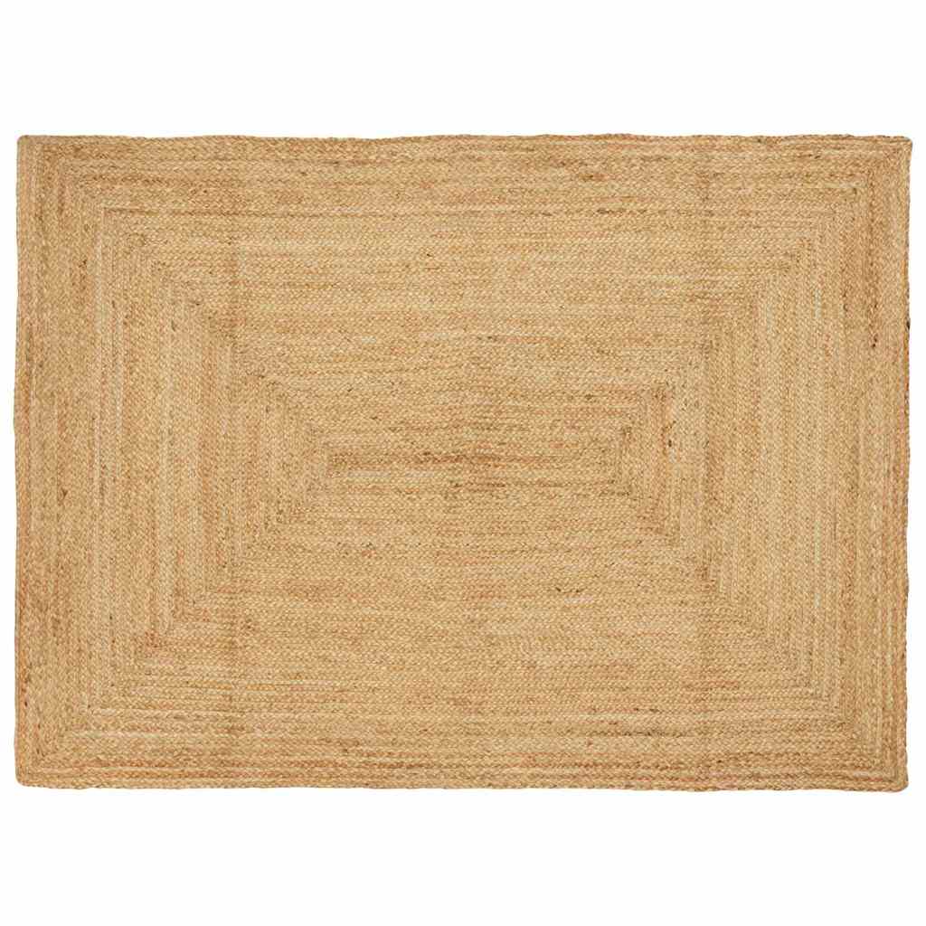 Area Rug Beige 120 x 170 cm Jute