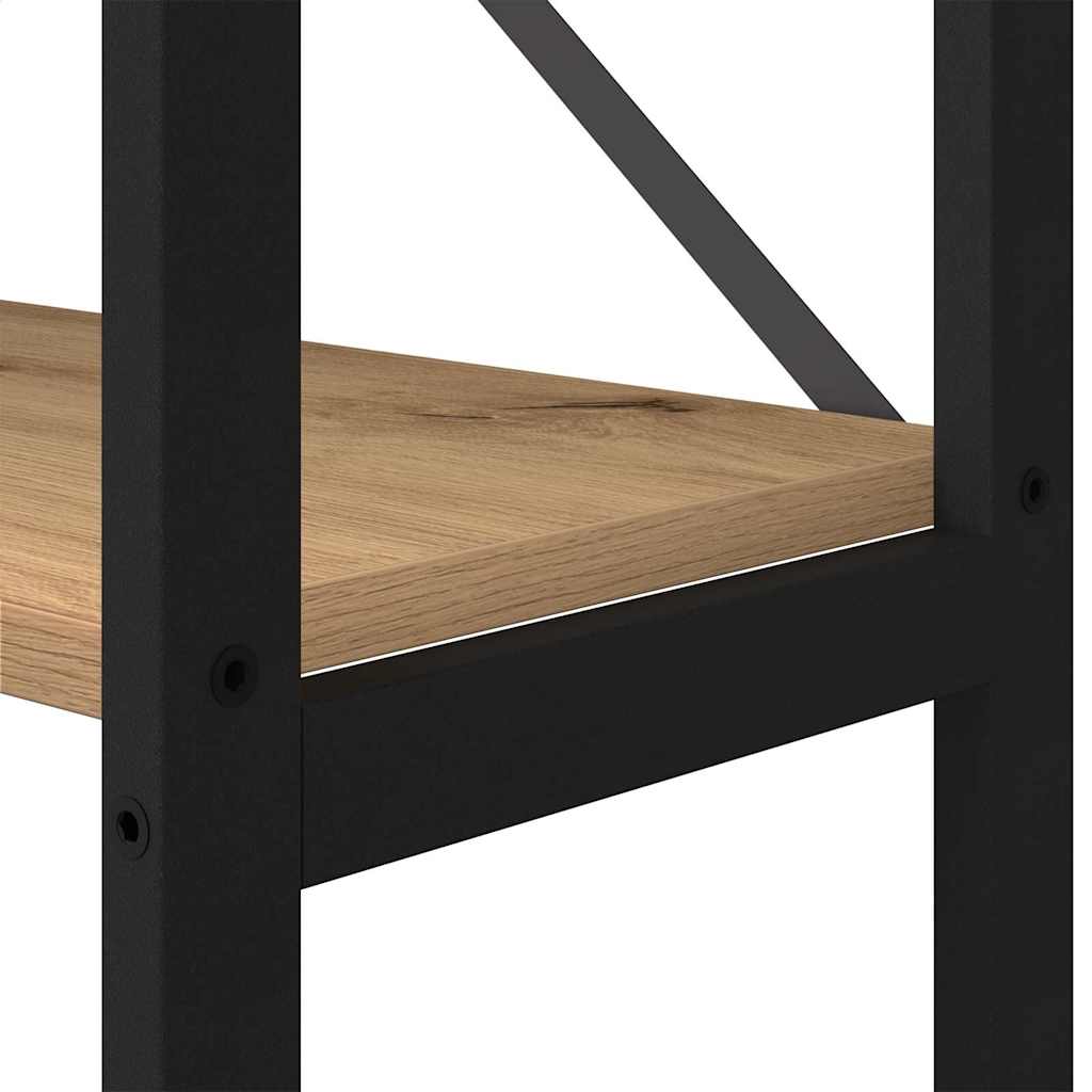 Bookshelf Artisan oak 156 x 25 x 167.5 cm Engineered wood