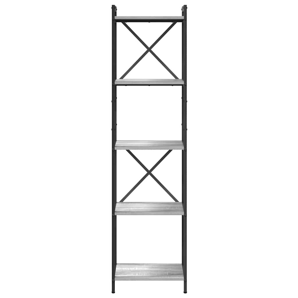 Bookcase Grey sonoma 40 x 30 x 153 cm Engineered wood