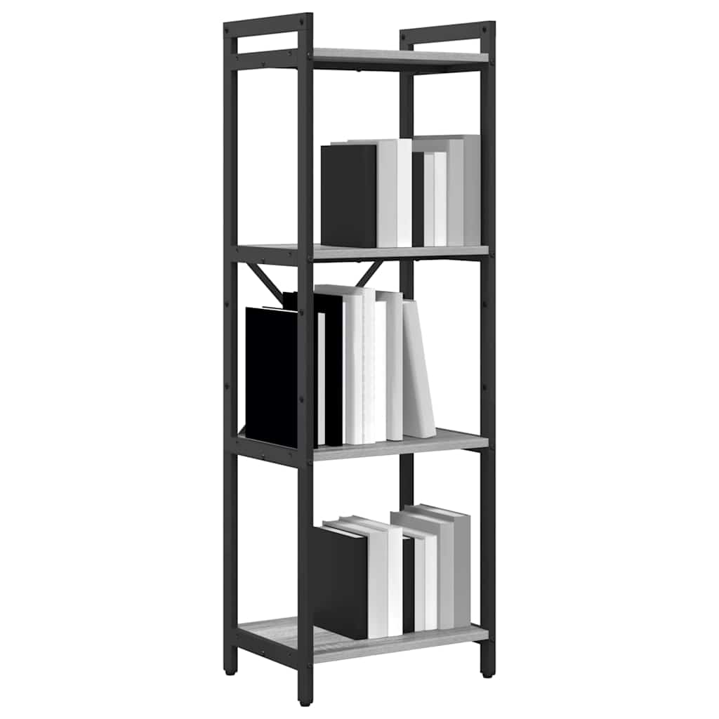 Bookcase Grey sonoma 40 x 30 x 118 cm Engineered wood