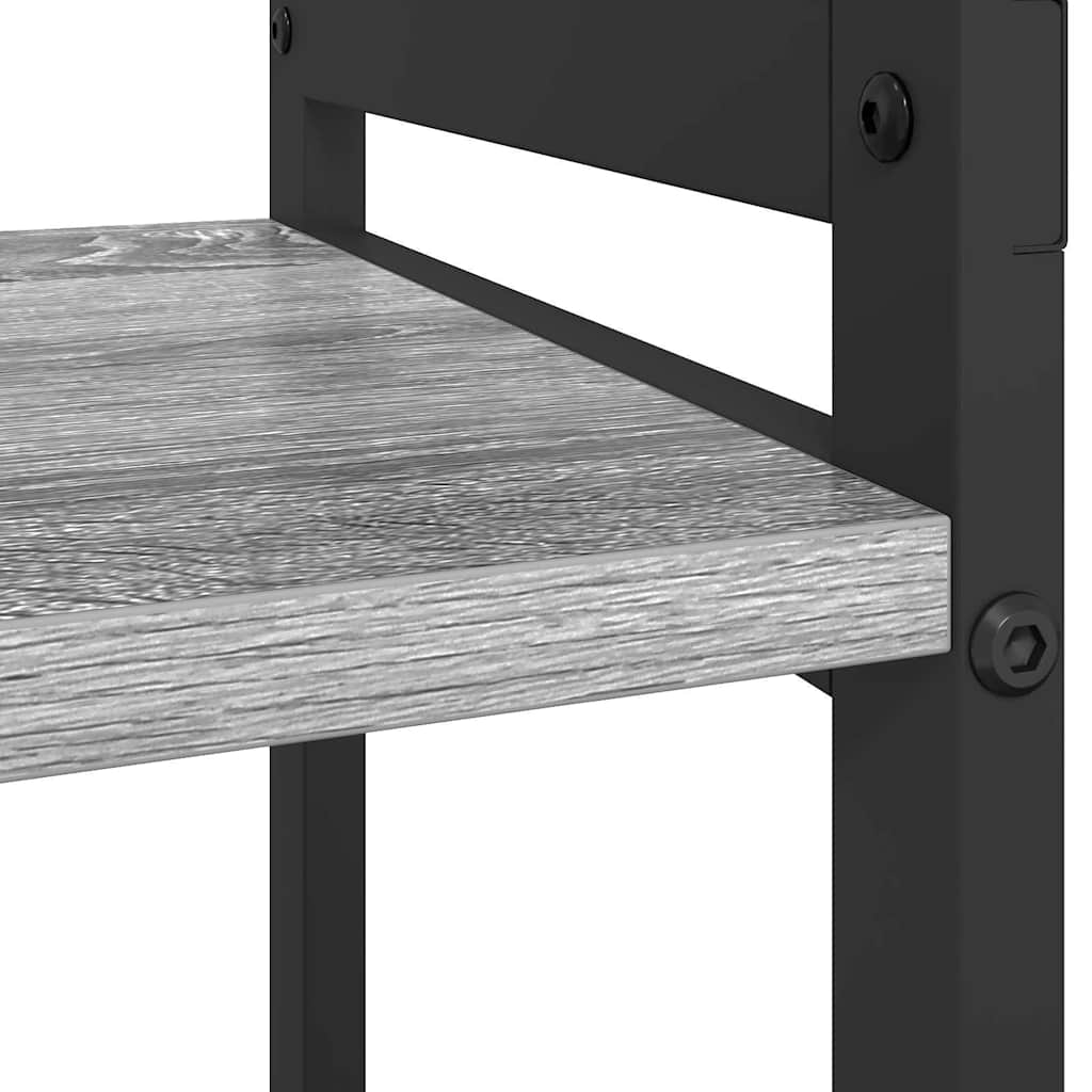 Bookcase Grey sonoma 40 x 30 x 83 cm Engineered wood