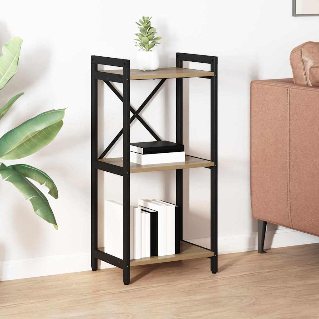 Bookcase Artisan oak 40 x 30 x 83 cm Engineered wood