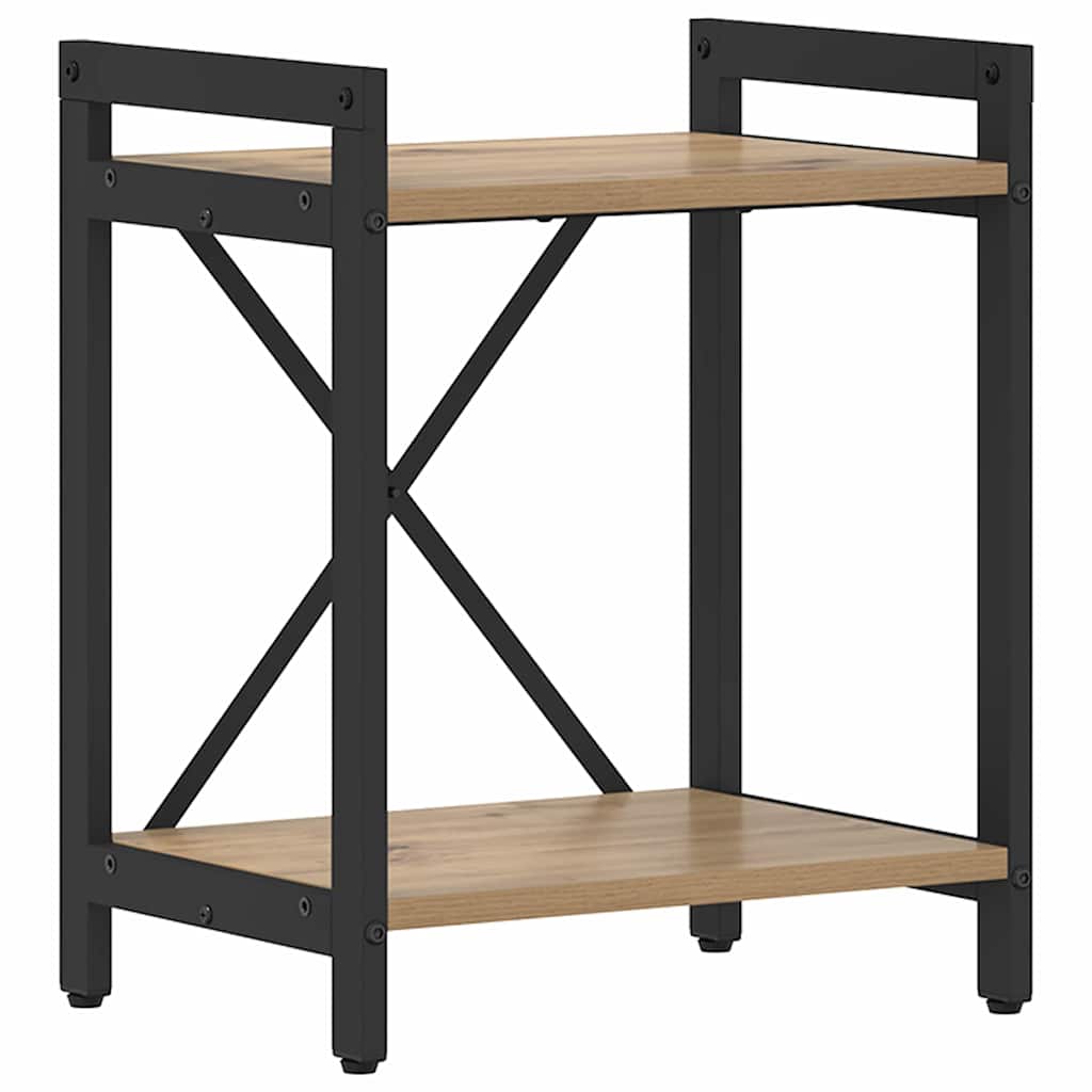 Bookcase Artisan oak 40 x 30 x 48.5 cm Engineered wood