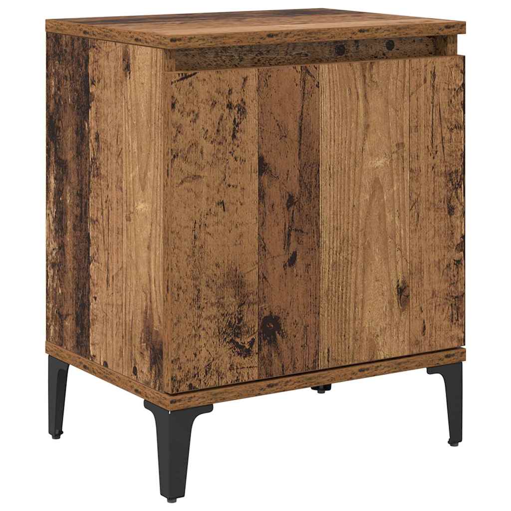 Bedside Cabinet Old wood 40 x 30 x 50 cm Engineered wood