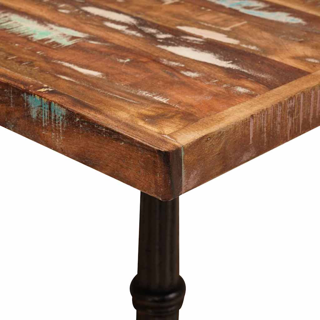 Bistro Table Brown 50 x 50 x 76 cm Solid reclaimed wood