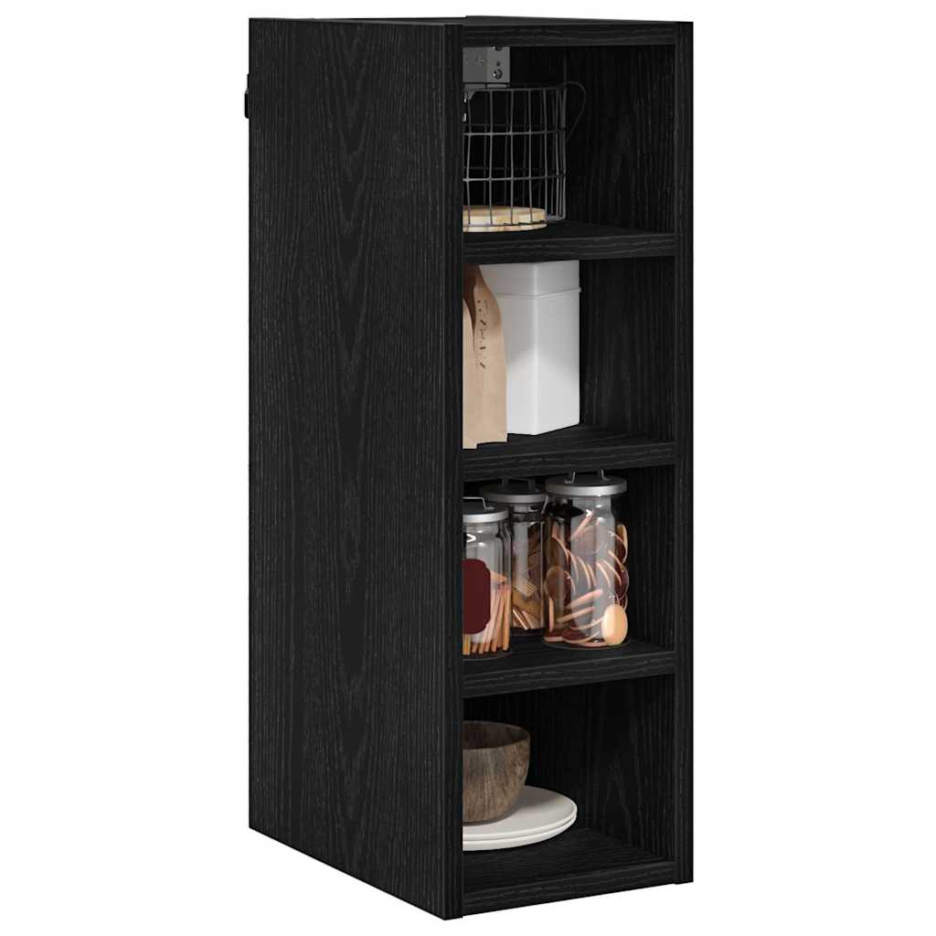 Hanging Cabinet with Shelf Riga Black oak 20 x 29.5 x 60 cm