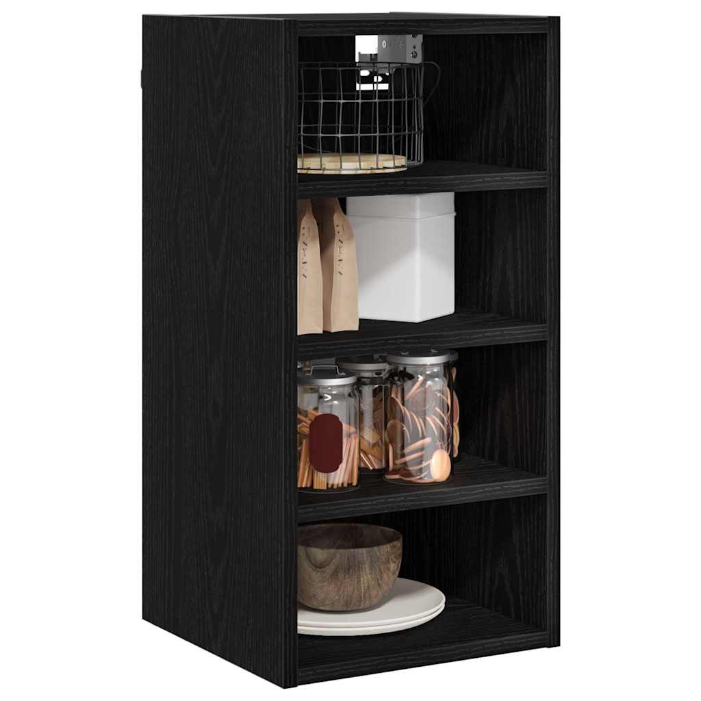 Hanging Cabinet with Shelf Riga Black oak 30 x 29.5 x 60 cm