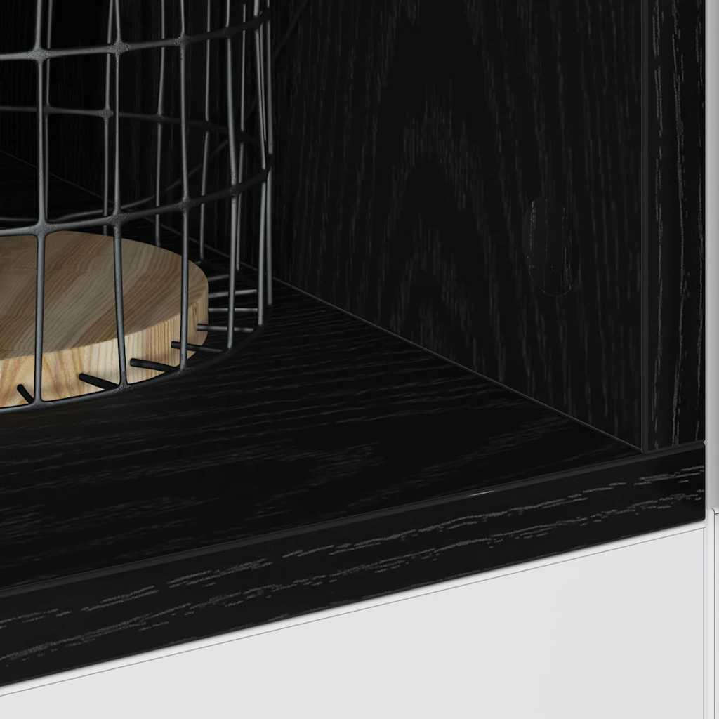 Kitchen Base Cabinet Riga Black oak 20 x 44.5 x 81.5 cm