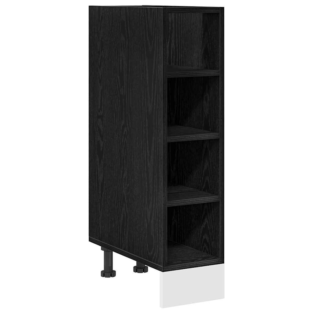 Kitchen Base Cabinet Riga Black oak 20 x 44.5 x 81.5 cm