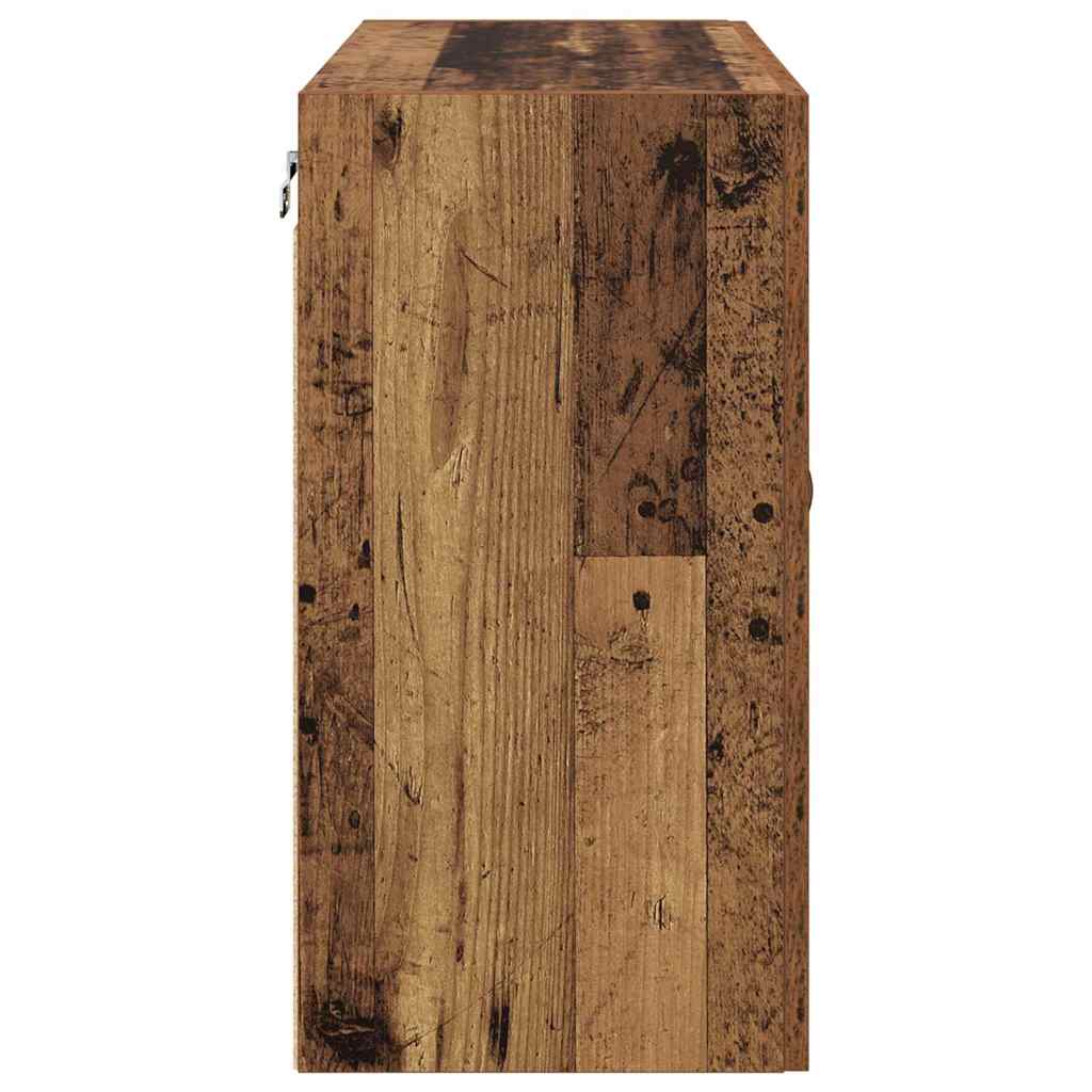Wall Cabinet Old wood 60 x 31 x 60 cm Engineered wood