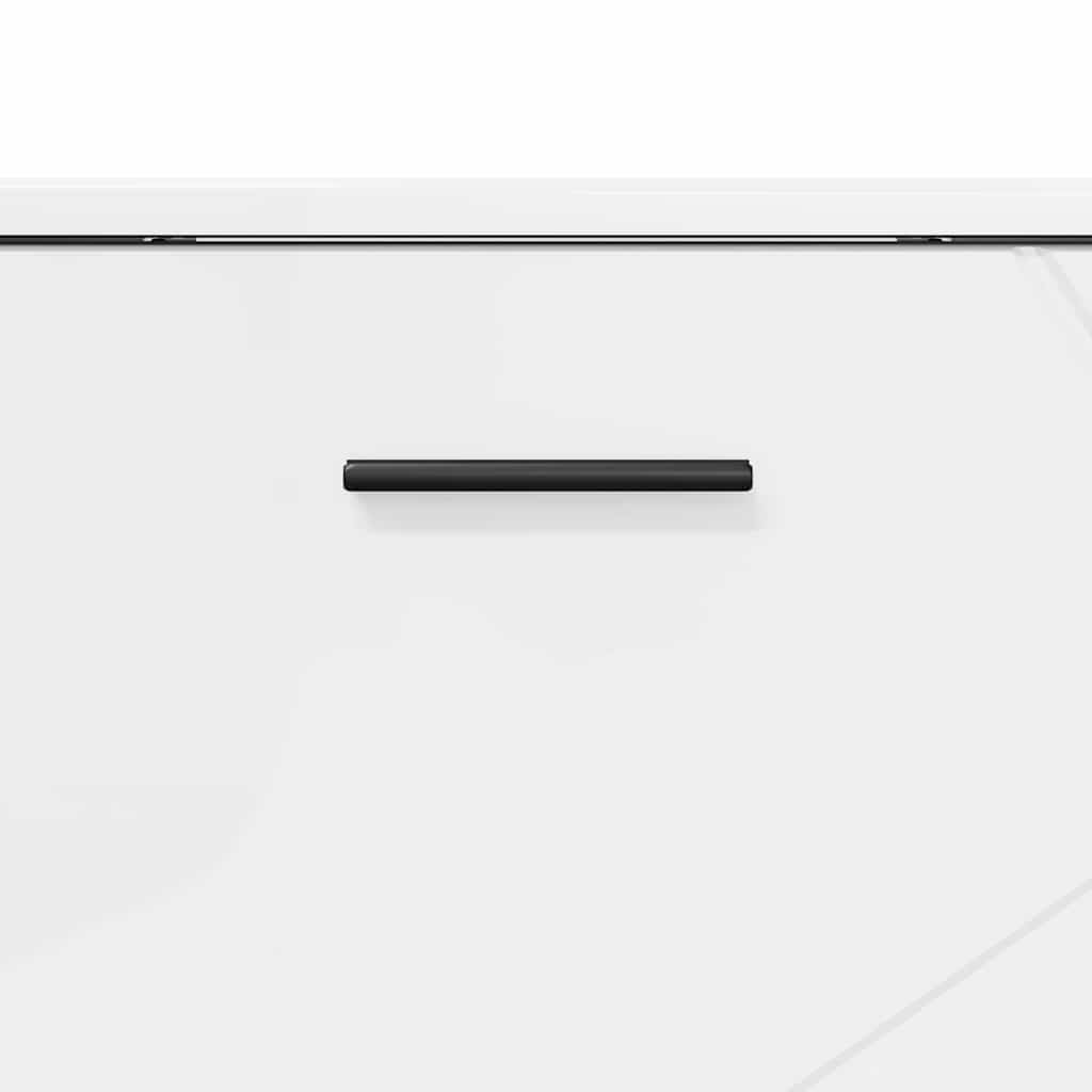 Bathroom Furniture Set 3 pcs High gloss white 76.5 x 35 x 64 cm