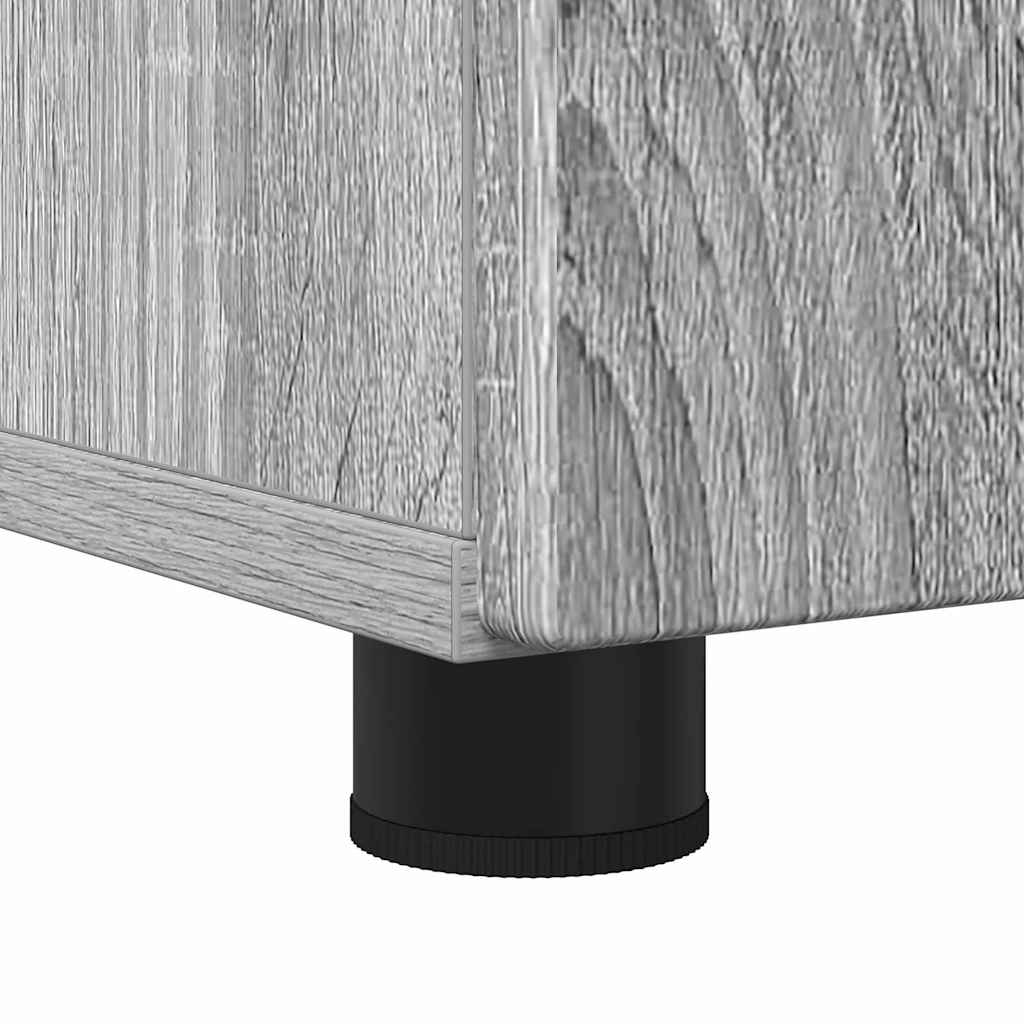 Bathroom Furniture Set 3 pcs Grey sonoma 76.5 x 35 x 64 cm