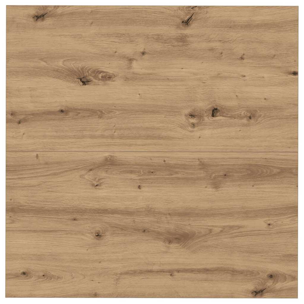 Coffee Table Artisan oak 80 x 80 x 40 cm Engineered Wood