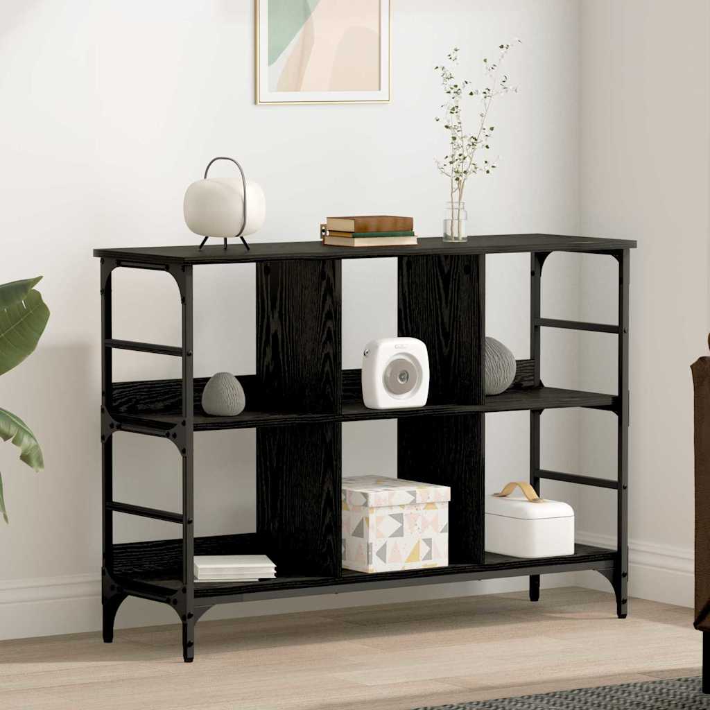 Sideboard Black 102 x 32 x 73.5 cm Engineered wood