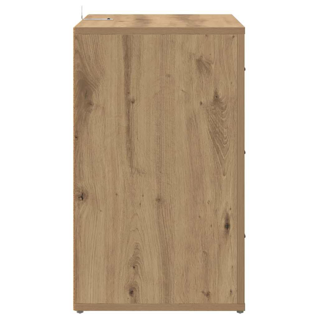 Bedside Cabinet Artisan oak 50 x 36 x 60 cm Engineered wood