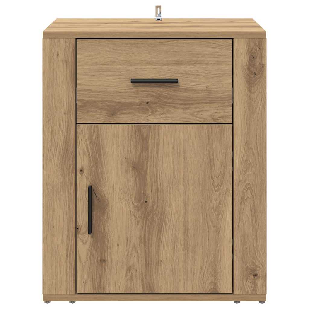 Bedside Cabinet Artisan oak 50 x 36 x 60 cm Engineered wood