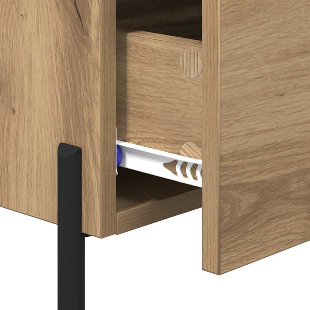 Bedside Cabinet Artisan oak 40 x 35 x 47.5 cm Engineered wood