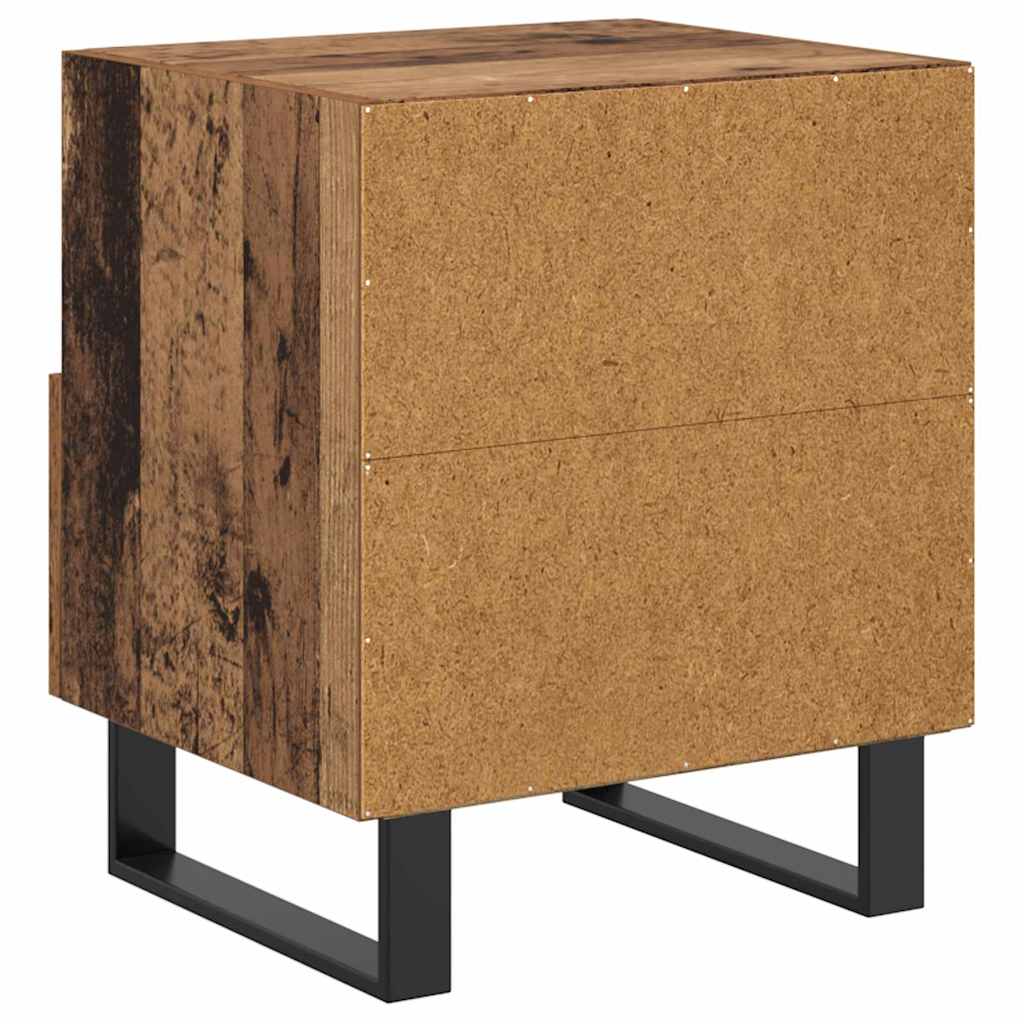 Bedside Cabinet Old wood 40 x 35 x 47.5 cm Engineered wood